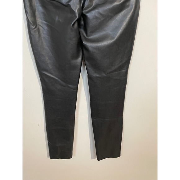 Aritzia Wilfred The Melina Pant Size 2 Black Faux Leather Modern Contemporary - Picture 7 of 9